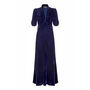 Velvet Maxi Dress Midnight Blue, thumbnail 2 of 3