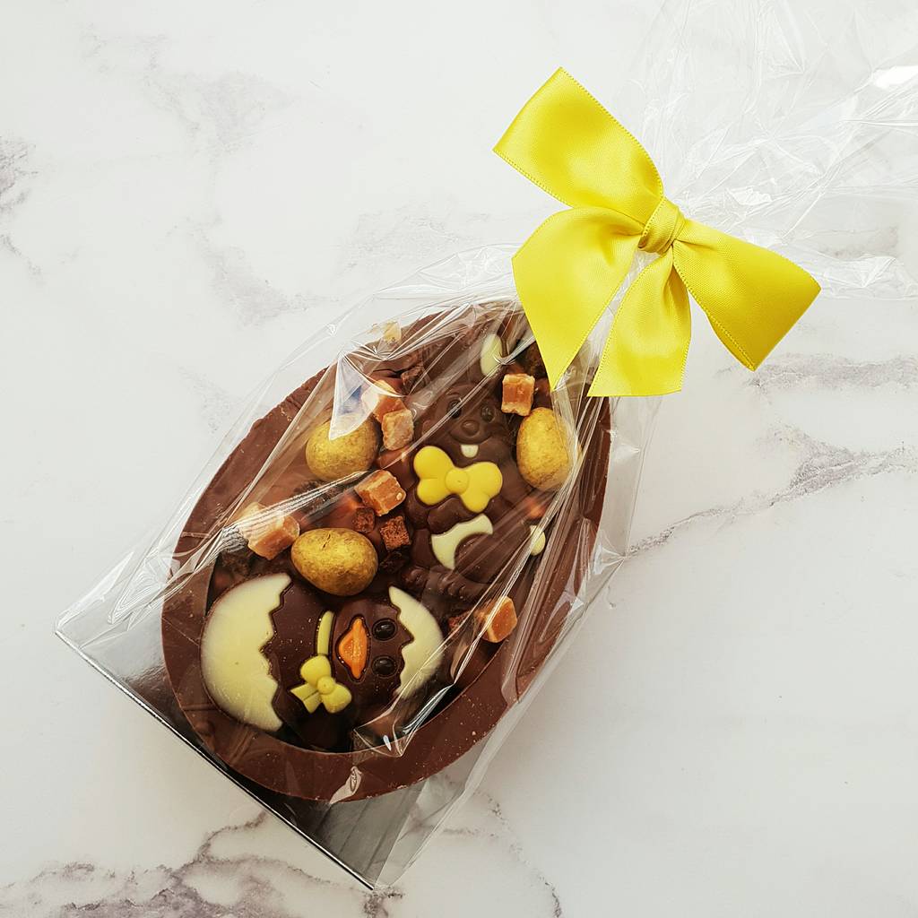 Salted Caramel Rocky Road Easter Egg By Cocoa Delicious