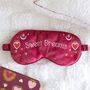 Sweet Dreams Velvet Sleep Mask, thumbnail 1 of 2