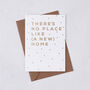 Housewarming 'A New Home' Gold Foil Card, thumbnail 1 of 3