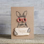 Personalised Bunny Easter Card, thumbnail 1 of 2