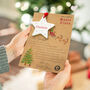 Personalised Letter And Star Decoration From Santa, thumbnail 1 of 10