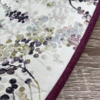 Purple Double Sided Botanical Lampshades, 4 of 10