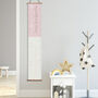 Personalised Loved Beyond Measure Canvas Height Chart, thumbnail 3 of 9