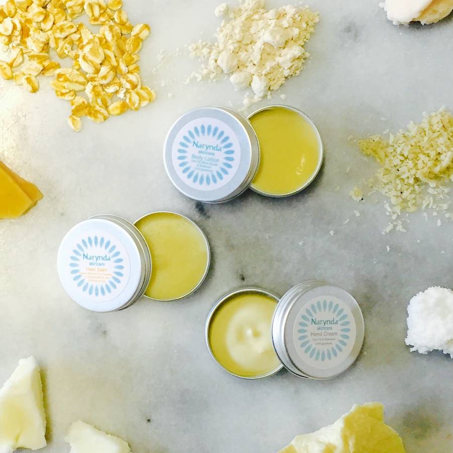 Natural Beauty Body Care Gift Set By Narynda Skincare