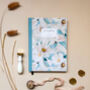 Le Jardin Stone And Aqua Case Bound Notebook, thumbnail 1 of 9