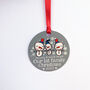 Personalised Family Christmas Snowmen Decoration, thumbnail 6 of 7