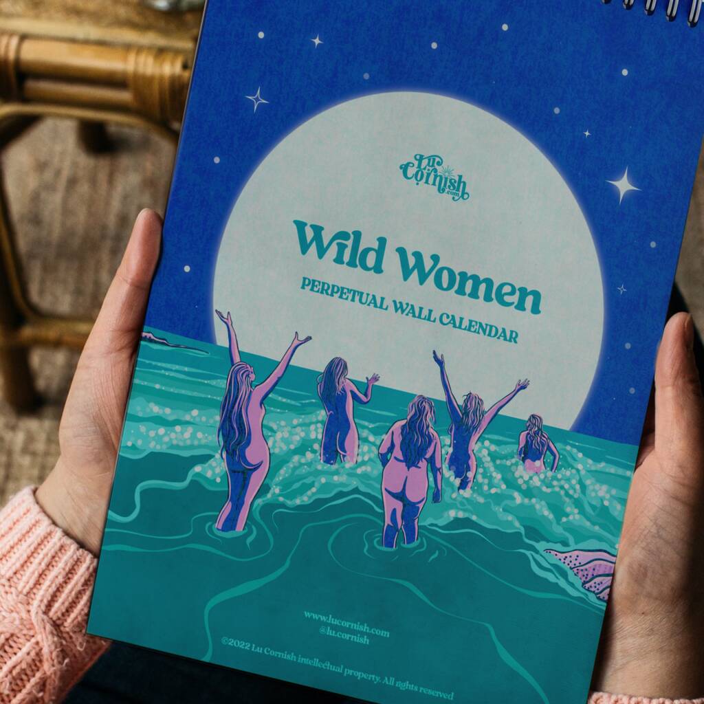 Wild Women Perpetual Wall Calendar, 1 of 9