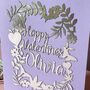 Personalised Valentines Card, thumbnail 4 of 7