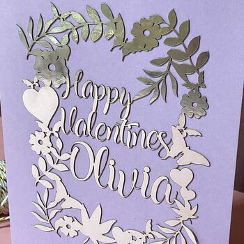 Personalised Valentines Card, 4 of 7