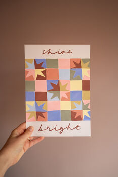 Shine Bright Illustrative Art Print, 6 of 9
