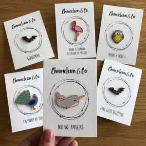 Women's Enamel Pins and Badges