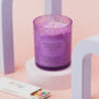 Serenity Personalised Sage And Lavender Candle – Juniper Water Fragrance, thumbnail 2 of 5