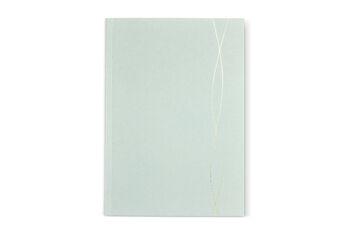 A5 Lined Notebook Blue, Ruled Pages, 2 of 7