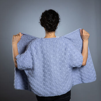 Luna Cardigan Easy Knitting Kit, 2 of 10