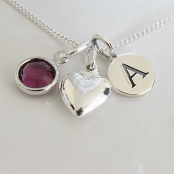 Bridesmaid Necklace With Birthstone, 3 of 5