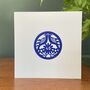 Personalised 45th Birthday Or Anniversary Paper Cut, thumbnail 9 of 10