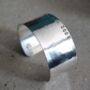 Wide Sterling Silver Cuff, thumbnail 4 of 5