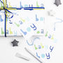 Baby Boy Wrapping Paper Set, thumbnail 9 of 10