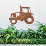 Metal Tractor Wall Art Vintage Metal Tractor Decor, thumbnail 7 of 10