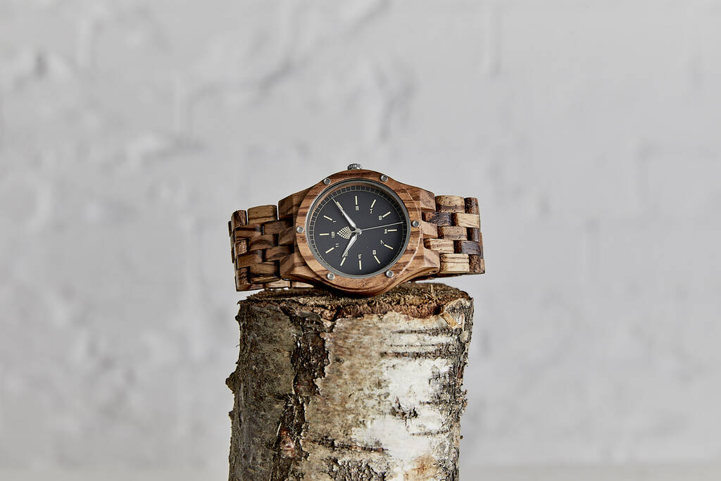 The Yew: Handmade Natural Wood Wristwatch, 1 of 6