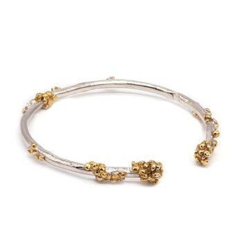 The Moti Grain Gold Plated Bangle, 2 of 6