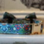 William Morris Strawberry Thief Dog Collar With Bow Tie, thumbnail 4 of 4