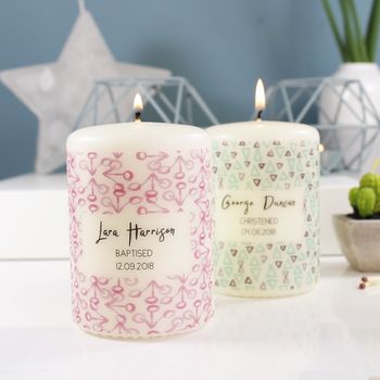 Christening Candle Gift For Boys And Girls, 10 of 11