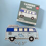 Wooden Camper Van Shaped Jigsaw, thumbnail 1 of 4