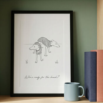 Custom Line Drawing Portrait Print, 3 of 8