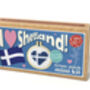 I Love Shetland! Mini Matchbox Cross Stitch Kit, thumbnail 2 of 5