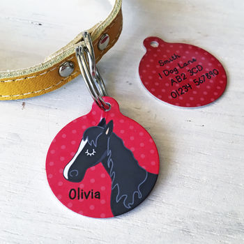 Horse Bridle Tag Personalised, 8 of 10