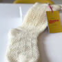 100% Cashmere Lace Socks, thumbnail 6 of 9