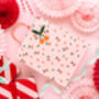 Red Decorative Tissue Paper Fans X Three, thumbnail 5 of 5