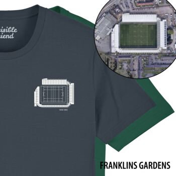 Rugby Union Stadium Organic Cotton T Shirt, 8 of 12