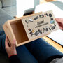 Personalised Photography Accessories Storage Box With Sliding Lid, thumbnail 2 of 5