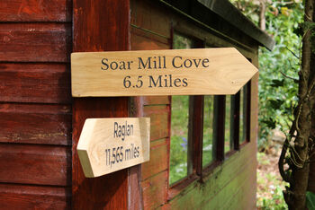 Personalised Directional Fingerpost Sign, 5 of 7