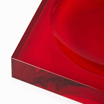 Italians Do It Better Glass Tray Red, 2 of 3