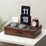Wooden Charging Station For Men The Hub, thumbnail 1 of 7