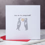 Penguin Love Couple Card, thumbnail 3 of 4