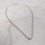 Men's Bold Sterling Silver Necklace, thumbnail 4 of 12