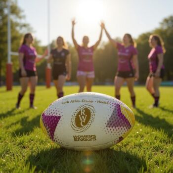 Personalised Women's Rugby World Cup Official Ball, 7 of 11