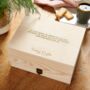 Personalised Floral Wedding Keepsake Box, thumbnail 2 of 6