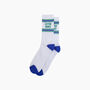 Gym Bro Organic Cotton Sports Socks In White, thumbnail 3 of 4