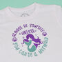 'Always Be Yourself' Mermaid T Shirt, thumbnail 3 of 4