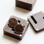 Engraved Men's Hobby Cufflinks In Wood Gift Box, thumbnail 1 of 9