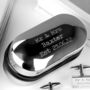 Personalised Oval Cufflink Box, thumbnail 3 of 7