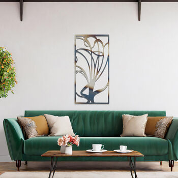 Contemporary Abstract Metal Wall Art For Home Or Garden Walls, 8 of 11