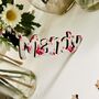 Personalised Wedding Favours Name Settings Any Name, thumbnail 5 of 5