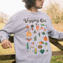 Vegging Out Men's Vegetable Guide Sweatshirt, thumbnail 1 of 5